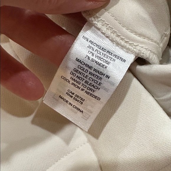 Joie pants. Size 10. Cream/ winter white. Dress pants. - Picture 12 of 12